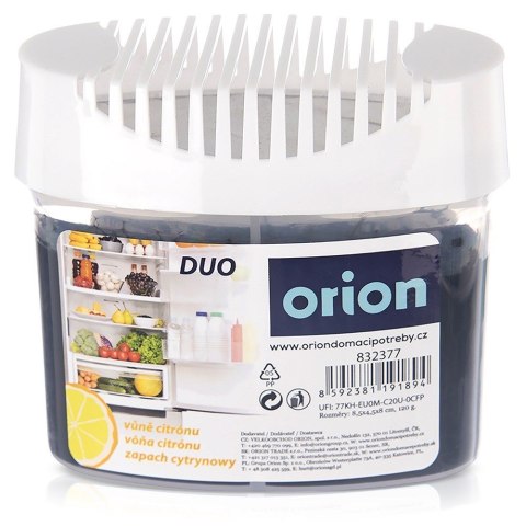 Pochłaniacz zapachów do lodówki duo cytrynowy ORION 832377