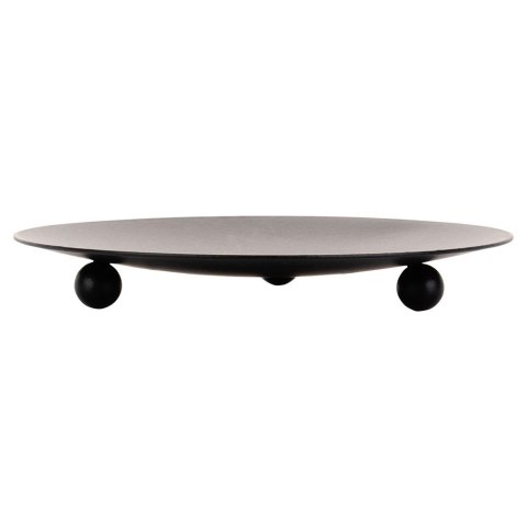 Podstawka pod świece metalowa czarna 8.5cm EXCELLENT HOUSEWARE 841861
