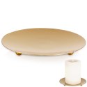 Podstawka pod świece metalowa złota 12cm VILDE 568093