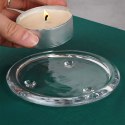 Podstawka pod świece szklana 10cm HOME STYLING COLLECTION 840908