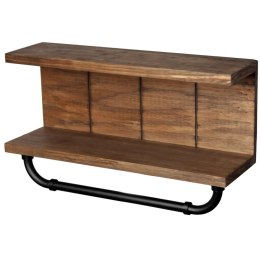 Półka kuchenna łazienkowa do łazienki pokoju kuchni drewniana LOFT organizer BRUNBESTE BB-1730