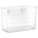 Półka pod prysznic do łazienki łazienkowa na przyssawki 18.5x9x12cm BATHROOM SOLUTIONS 567002