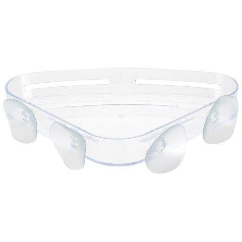 Półka pod prysznic do łazienki łazienkowa na przyssawki narożna 23x15cm BATHROOM SOLUTIONS 567001