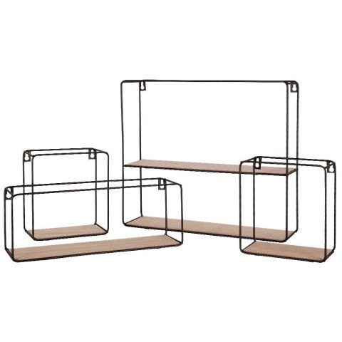 Półka ścienna na ścianę metalowa HOME STYLING COLLECTION 530801