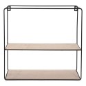 Półka ścienna na ścianę metalowa HOME STYLING COLLECTION 530801