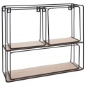 Półka ścienna na ścianę metalowa HOME STYLING COLLECTION 530801
