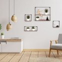 Półka ścienna na ścianę metalowa HOME STYLING COLLECTION 530801
