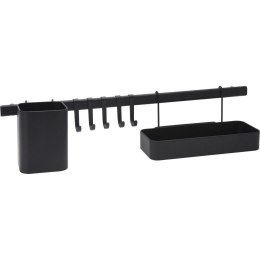 Reling kuchenny metalowy czarny uchwyt organizer 60cm EXCELLENT HOUSEWARE 530854