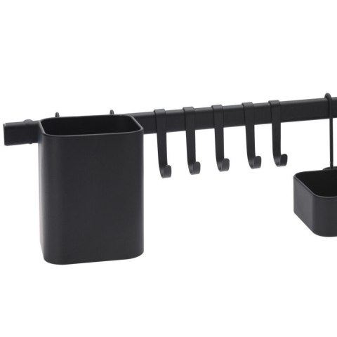 Reling kuchenny metalowy czarny uchwyt organizer 60cm EXCELLENT HOUSEWARE 530854