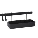 Reling kuchenny metalowy czarny uchwyt organizer 60cm EXCELLENT HOUSEWARE 530854