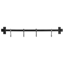 Reling kuchenny metalowy czarny uchwyt organizer RADKA 50.5cm ORION 530878