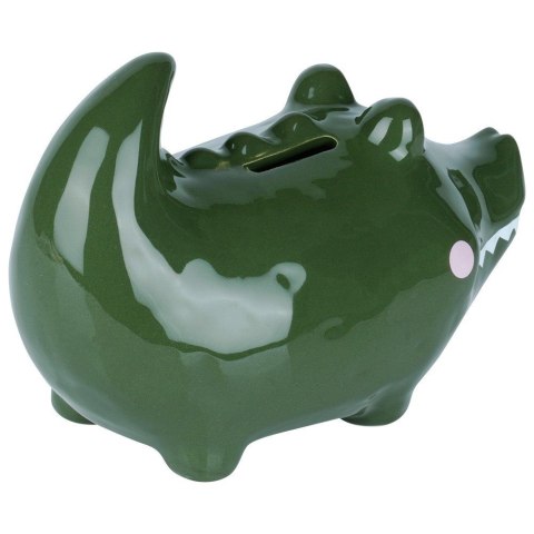 Skarbonka ceramiczna dla dzieci dziecka krokodyl VILDE 568076-W2