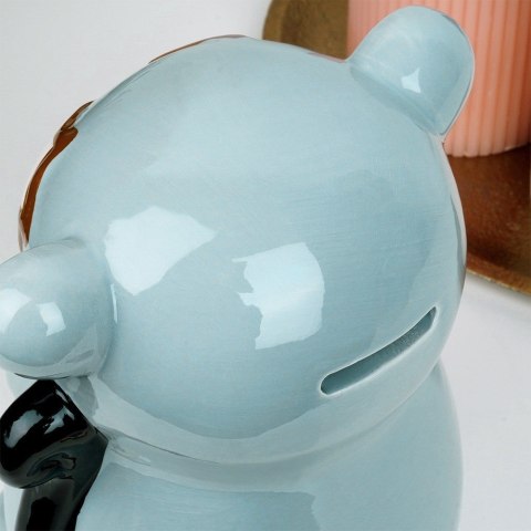 Skarbonka ceramiczna dla dzieci dziecka małpka VILDE 568076-W4