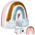 Skarbonka ceramiczna dla dzieci dziecka tęcza VILDE 568075-W6