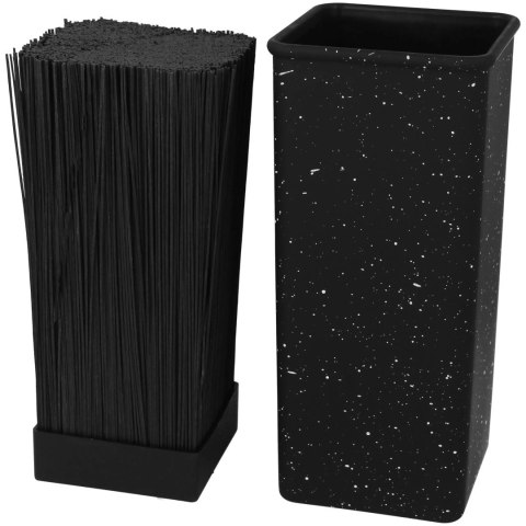 Stojak na noże do noży blok uniwersalny pojemnik organizer czarny BRUNBESTE BB-3198