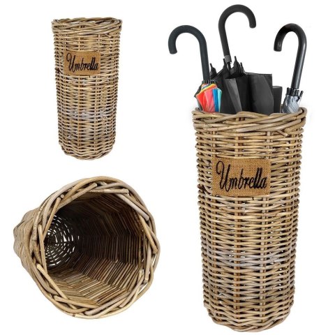 Stojak na parasole rattanowy HOME STYLING COLLECTION 532030