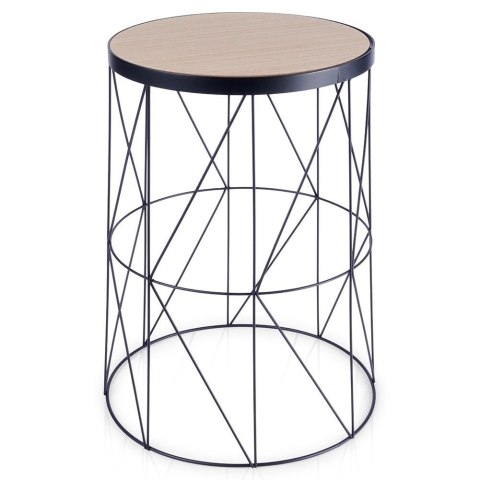 Stolik kawowy metalowy okrągły 28x37cm HOME STYLING COLLECTION 569681