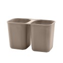 Suszarka do naczyń stojąca ociekacz 43x32x16cm metalowa beżowa BRUNBESTE BB-4026