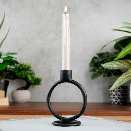 Świecznik aluminiowy czarny 15cm HOME STYLING COLLECTION 569532