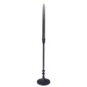 Świecznik aluminiowy czarny 41cm HOME STYLING COLLECTION 569236