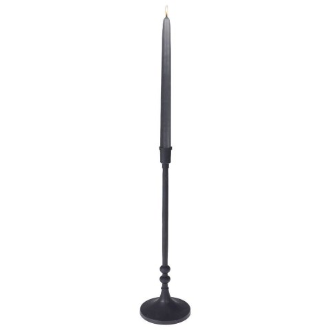 Świecznik aluminiowy czarny 41cm HOME STYLING COLLECTION 569236