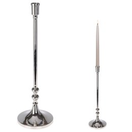 Świecznik aluminiowy srebrny 41cm HOME STYLING COLLECTION 569229