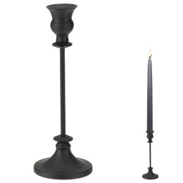 Świecznik metalowy czarny 27.5cm HOME STYLING COLLECTION 569209
