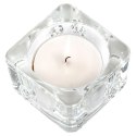 Świecznik szklany na świeczki tealight 5cm 5 sztuk VILDE 568097