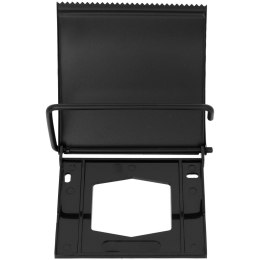 Uchwyt wieszak na papier toaletowy na ścianę ścienny metalowy czarny mat BRUNBESTE BB-2786