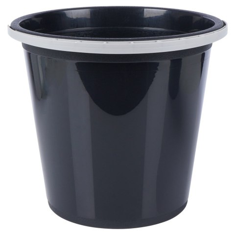 Wiadro plastikowe czarne 10L VILDE 779054