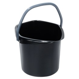 Wiadro plastikowe czarne 5L VILDE 779083