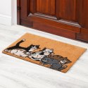 Wycieraczka do butów z włókna kokosowego podgumowana 60x40cm HOME STYLING COLLECTION 566002