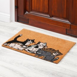 Wycieraczka do butów z włókna kokosowego podgumowana 60x40cm HOME STYLING COLLECTION 566002