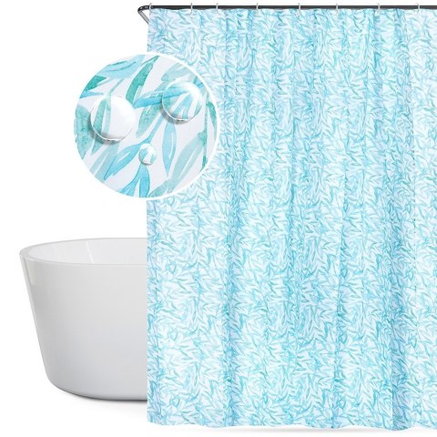 Zasłona prysznicowa pod prysznic na haczyki 180x200cm BATHROOM SOLUTIONS 567051-W2