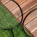 Zestaw do gry w badmintona 8 lotek 61cm komplet 12-ele VILDE 489284
