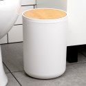 Zestaw łazienkowy do łazienki dozownik kubek biały 6-ele VILDE 568054