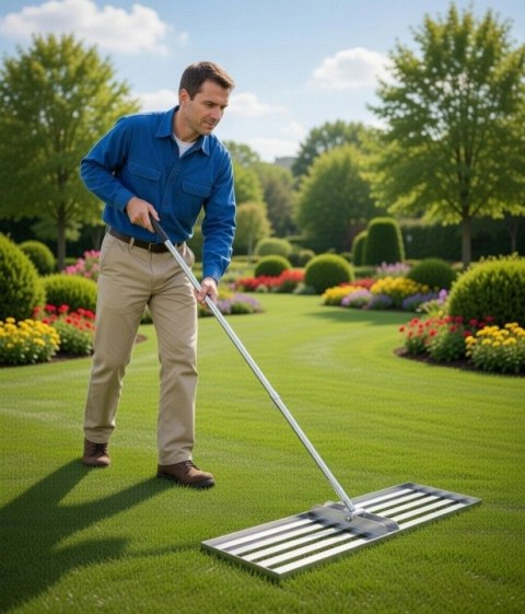 Niwelator ogrodowy 100 cm ze stali