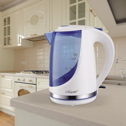 Czajnik elektryczny 1.7L 2200W niebieski MAESTRO MR-044-BLUE