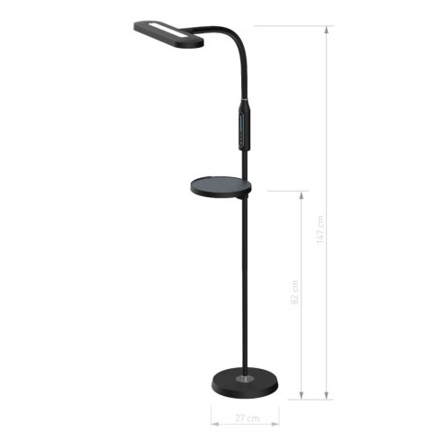 Lampa stojąca podłogowa do sypialni pokoju LED dotykowa TIROSS TS-2249