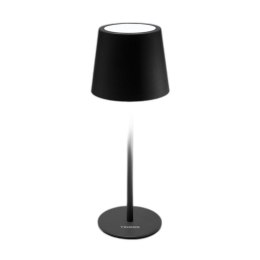 Lampka biurkowa na biurko nocna do sypialni dla dzieci akumulatorowa LED USB C dotykowa czarna TIROSS TS-2238