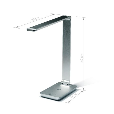 Lampka na biurko biurkowa LED z regulacją jasności ładowarką dotykowa TIROSS TS-1815