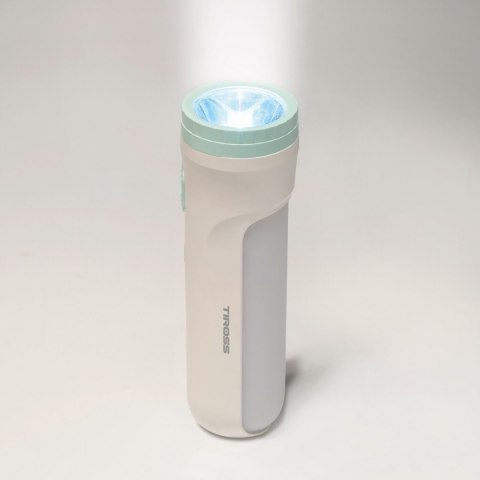Latarka LED USB akumulatorowa na akumulator zielona TIROSS TS-1857