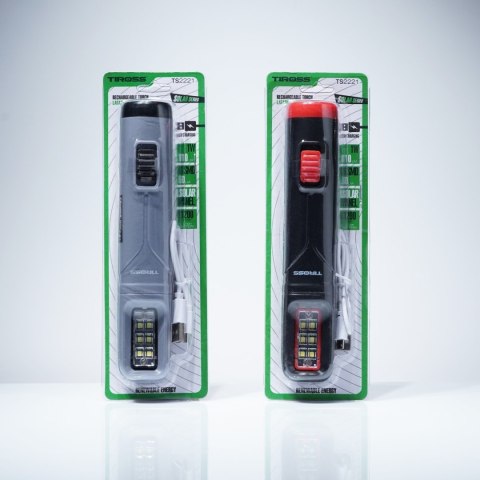Latarka solarna USB TIROSS TS-2221