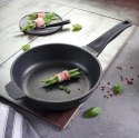 Patelnia głęboka marmurowa z pokrywką 26cm na gaz INDUKCJA nieprzywierająca TIROSS TS-1239