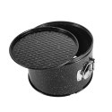 Forma do pieczenia rozpinana otwierana blacha okrągła czarna 16CM BRUNBESTE BB-7706