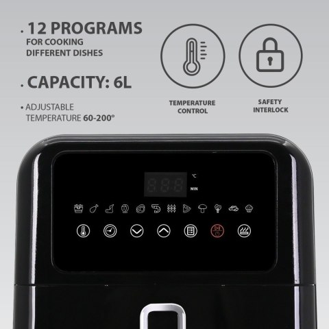 Frytownica beztłuszczowa frytkownica AIR FRYER 1700W MAESTRO MR-757