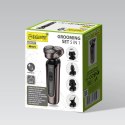 Golarka 5w1 trymer do nosa włosów do golenia USB C zestaw MAESTRO MR-674