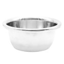 Miska metalowa kuchenna ze stali nierdzewnej z rantem mała 18cm BRUNBESTE BB-5504