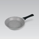 Patelnia granitowa do smażenia na gaz indukcję 22cm szara MAESTRO MR-4022