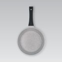 Patelnia granitowa do smażenia na gaz indukcję 24cm szara MAESTRO MR-4024